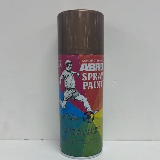 Abro Spray Paint Metallic Gold || دهان صبغ رش سبراي ابرو⁩ ذهبي لامع