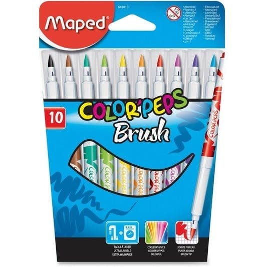 Maped Color Peps Brush  10 Colors || الوان شينيه مابد راس فرشاه 10 لون