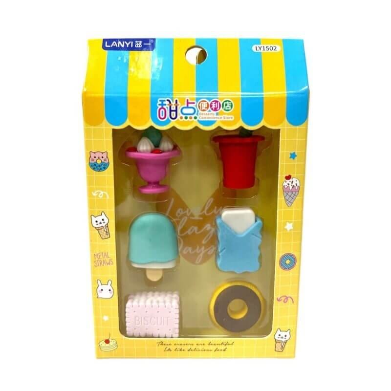 طقم ممحاة صحارى 6 قطع