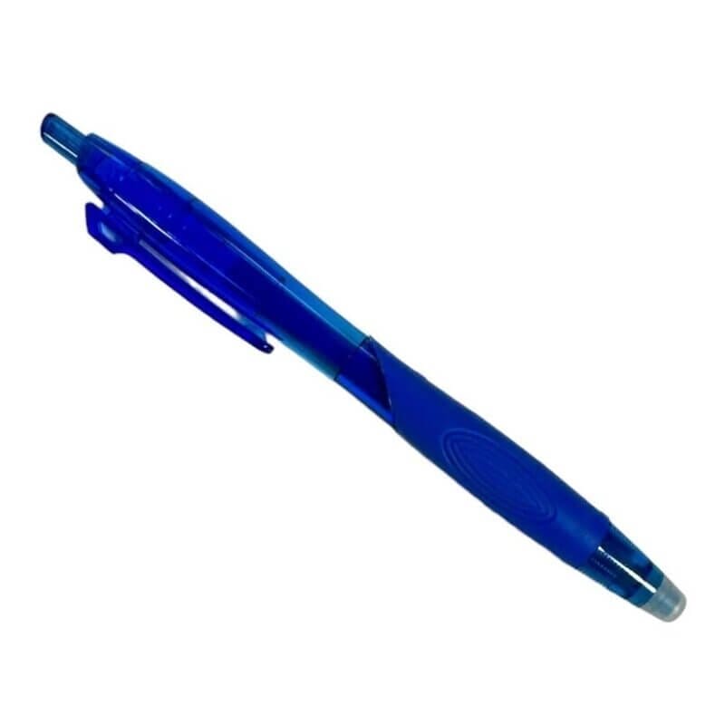 &T Erasable Click Pen || قلم حبر ماسح كبس اي اند تي ازرق