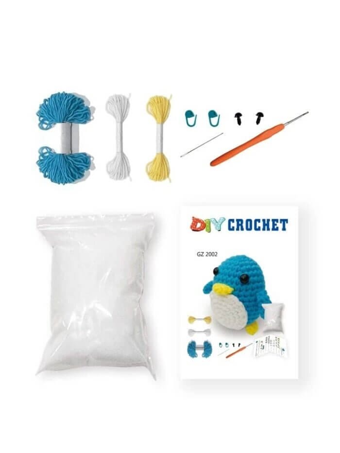 Penguin Crochet Package with Turorial || مجموعة كروشيه مع فيديو توضيحي شكل بطريق - الصورة 2