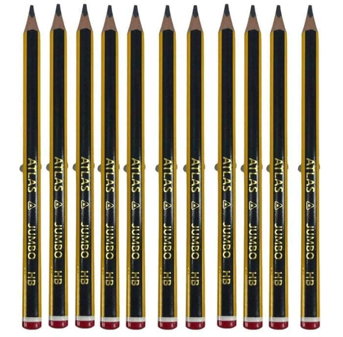 مجموعة أقلام رصاص كولور مي جامبو من إيه آند تي 12 قلم - الصورة 2