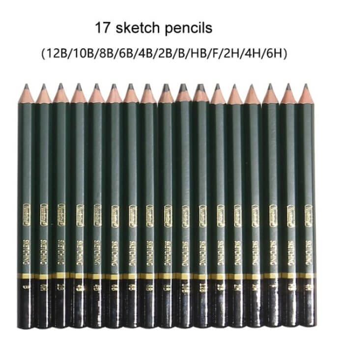 ⁦42 PCS Drawing Painting Sketch Kit || طقم رسم سكيتش ٤٢ قطعة⁩ - الصورة ⁦4⁩